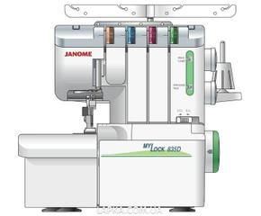 Janome 835D - цена 13800 грн